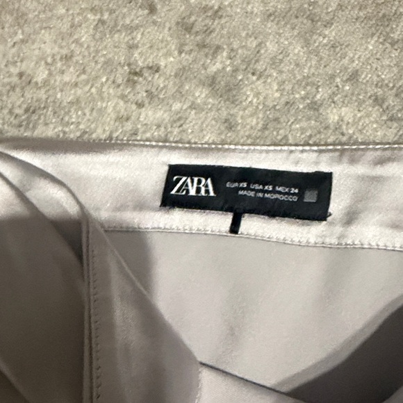 Zara Silver Maxi Skirt - Picture 4 of 4